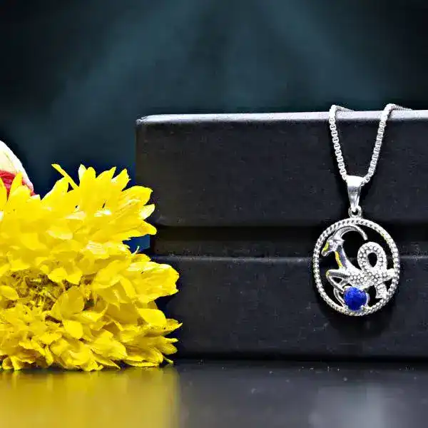 Capricorn Silver Pendant